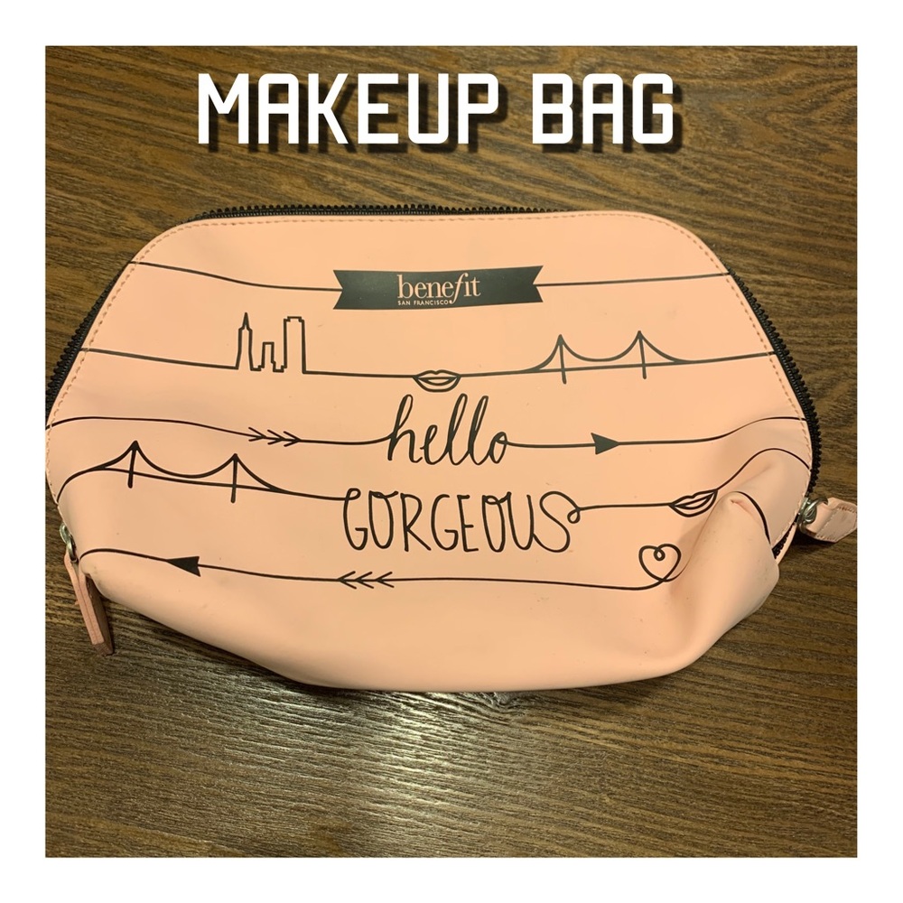 LIMITED EDITION Benefit Cos. Makeup bag